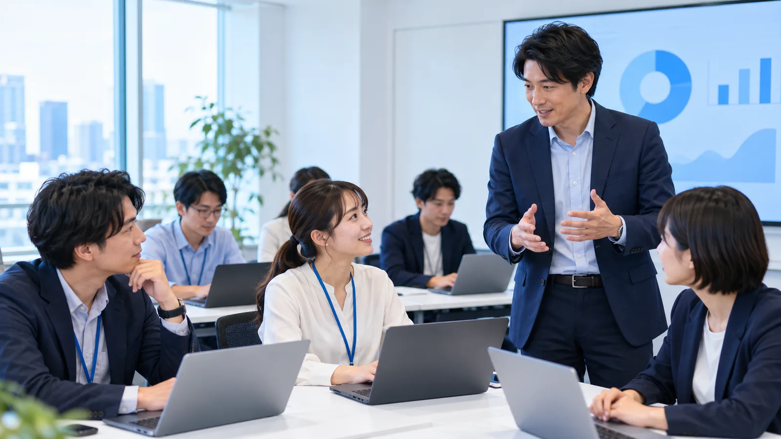 企業向け生成AI研修の様子